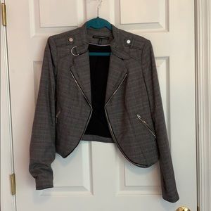 White House Black Market zippered detail jacket